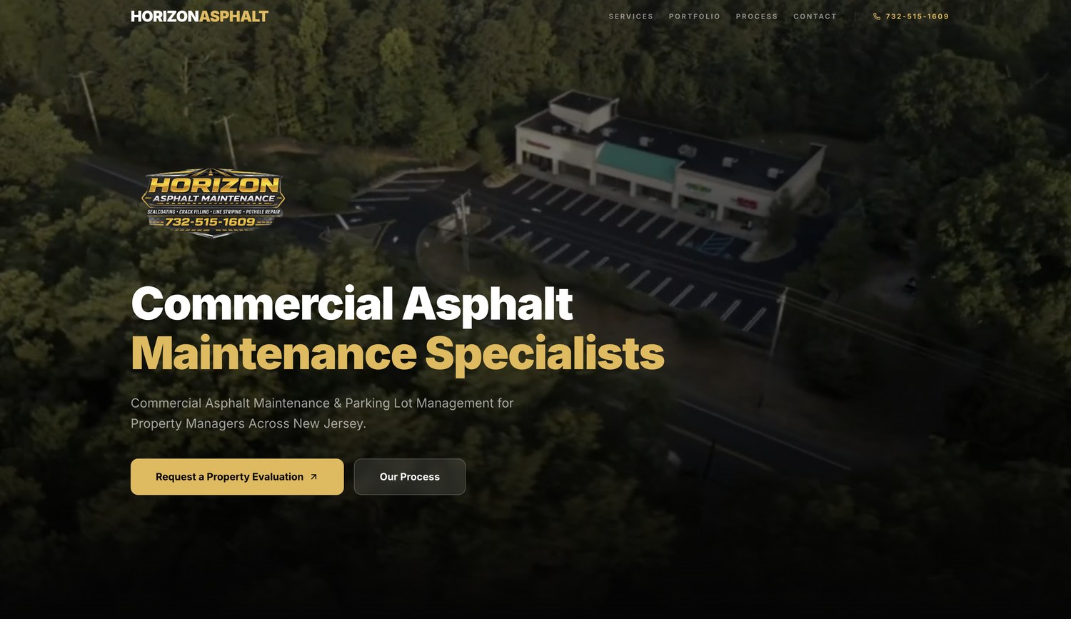 horizonasphaltco.com — website built by Vantix