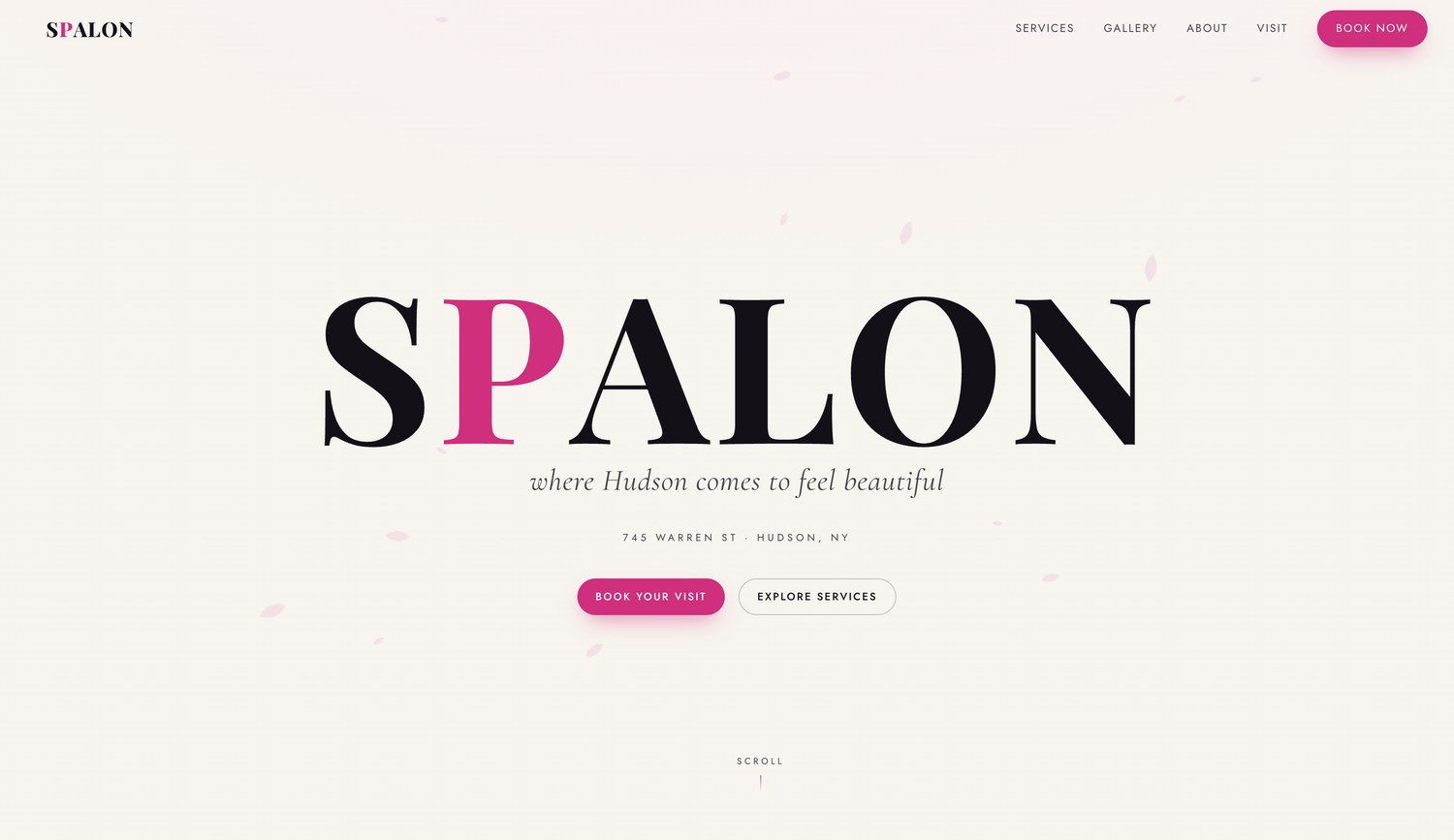 Spalon — website built by Vantix